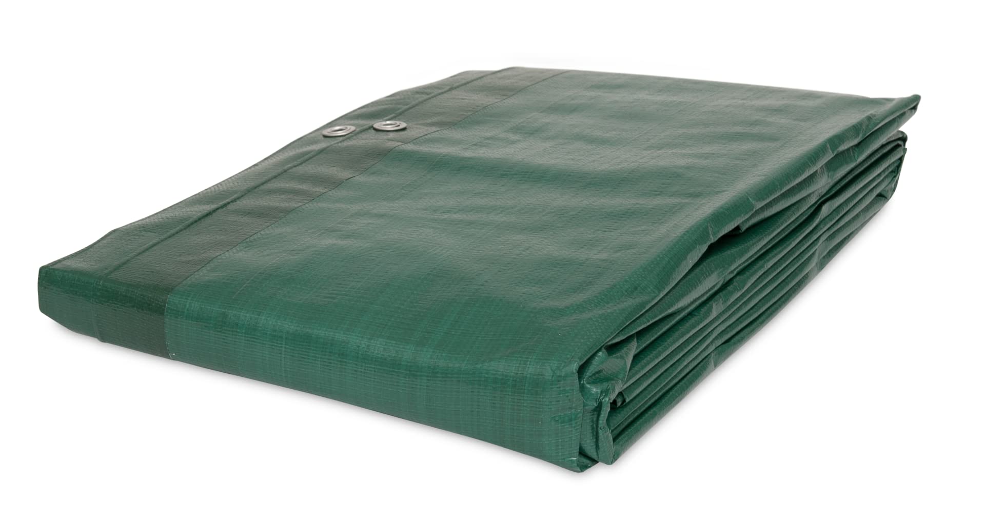 Windhager 07043 Extra Heavy Wood Protective Tarpaulin, Tarpaulin, Wooden Tarpaulin Made of Tear-Resistant Ribbon Fabric, All-Purpose Film, Grammage 210 g/m², 2 x 10 m