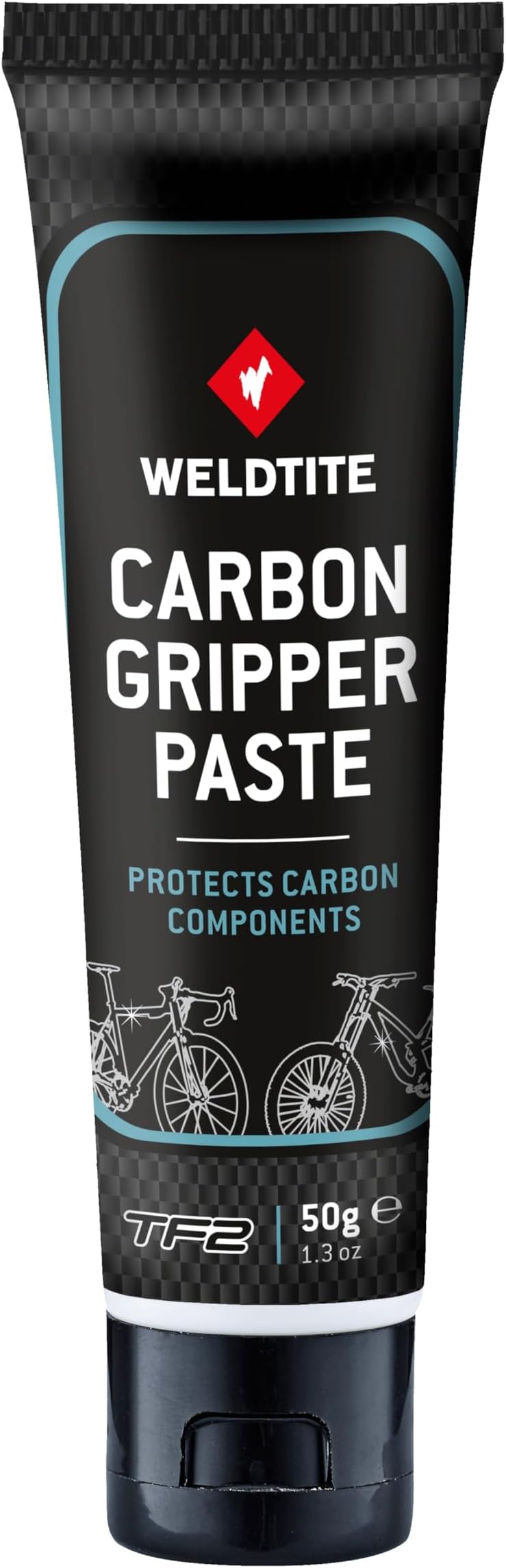 Weldtite Carbon Gripper Assembly Paste 50 g for Bikes – Non-Slip, Carbon
