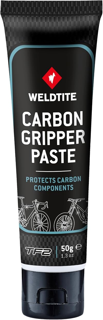 Weldtite Carbon Gripper Assembly Paste 50 g for Bikes – Non-Slip, Carbon