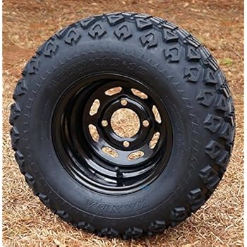 10 Black Steel Golf Cart Wheels And 20x10 10 Dot All Terrain Golf Cart Tires Set Of 4 #value #all #terrain #tire 10 Black Steel Golf Cart Wheels And 20x10 10 Dot All Terrain Golf Cart Tires Set Of 4