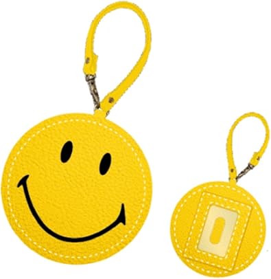 Amazon スマイル レザー風パスケース Smile にこちゃんマーク Sm ティーズファクトリー 定期入れ