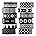 12x Black White Design