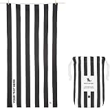 Dock & Bay Beach Towel Cabana Kamari Charcoal Large 160x90cm view 2