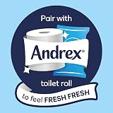 Andrex Ultimate Fresh Washlets 12 Packs Biodegradable Flushable Toilet Wipes view 5