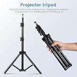 Ciieeo Adjustable Projector Tripod Stand 44.8in for Tablets & Projectors view 7