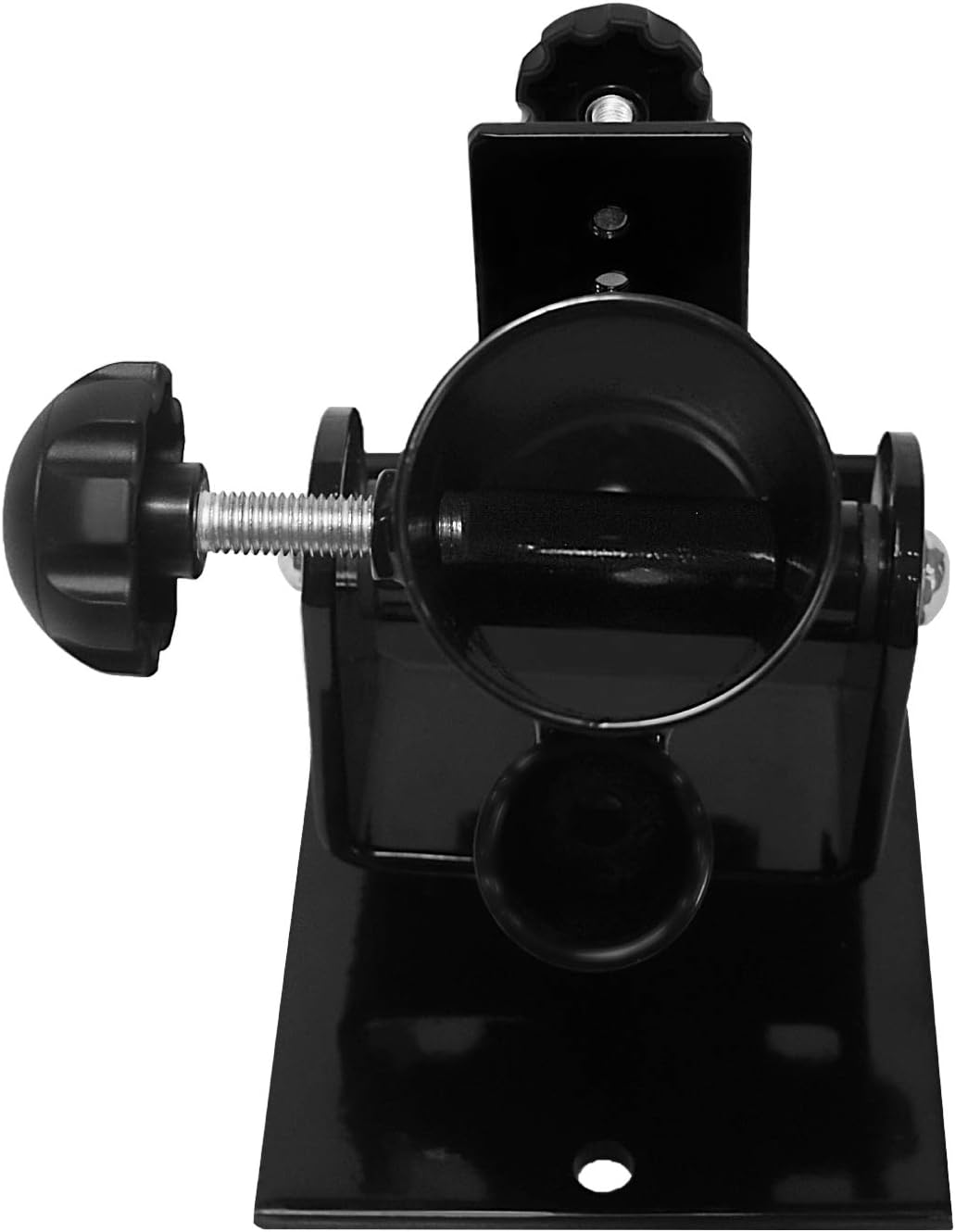 A2ZCARE Deluxe T-Bar Row Platform - Full 360° Swivel for Easy Use in Small Spaces – Fits 1” Standard & 2” Olympic Bars - Black : Sports & Outdoors