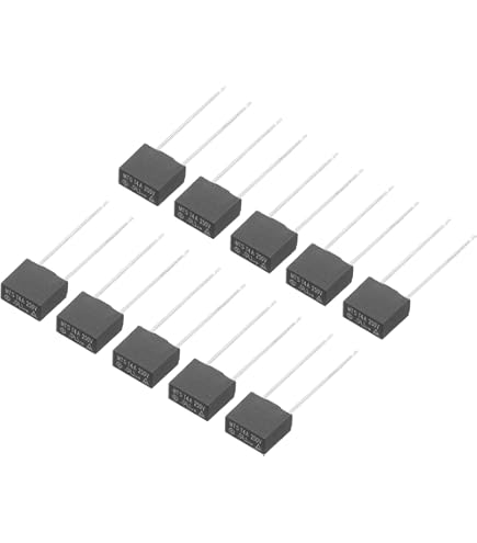 Aexit 10 Stück T1A 1A 250V Sicherungen - Miniatur Slow-Blow Sicherungsset
