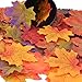 Pistha Fall Maple Leaves 300 Pcs Artificial Maple Leaves Fall Wedding Flowers Artificial Maple Leaf Art Flowers for Party Random Color