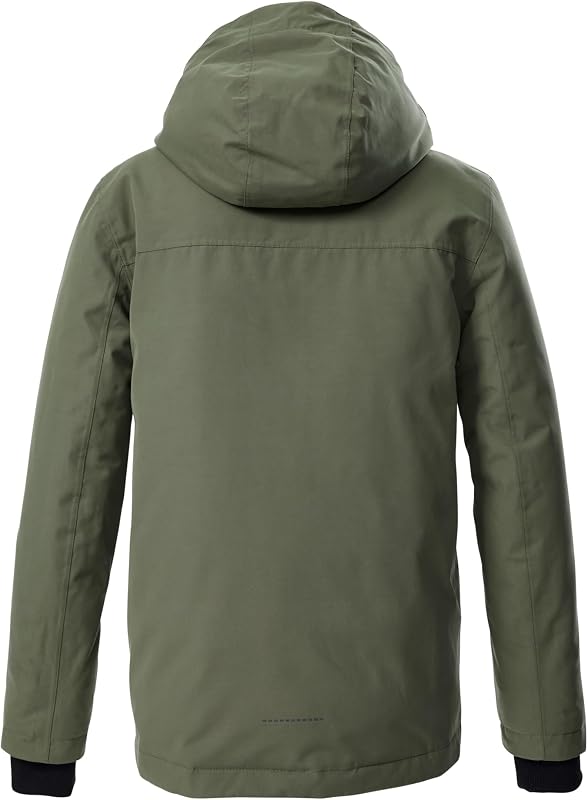 Niños Chaqueta de exterior/chaqueta funcional con capucha KOW 233 BYS JCKT, oliv, 176, 43585-000