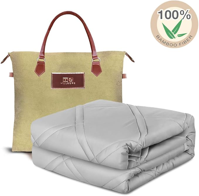 Amazon.com: Cooling Weighted Blanket 100% Chilled Bamboo (60''x80