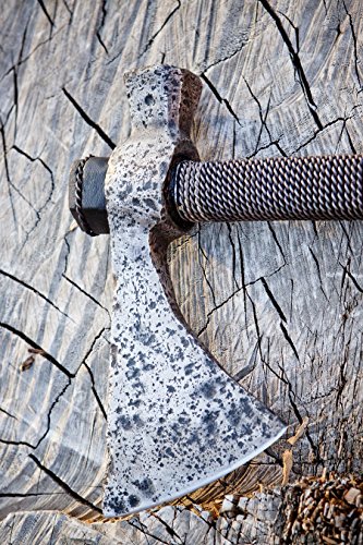 16-17th C. Middle Eastern original hatchet, Viking battle axe, Collectible ancient Cossacks axe, Ancient weapon, Rare authentic battle axe - Thumbnail 2