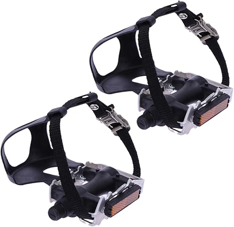 pedal clips and straps