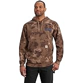Carhartt Men's Loose Fit Midweight Watercolor Camo Graphic Sweatshirt