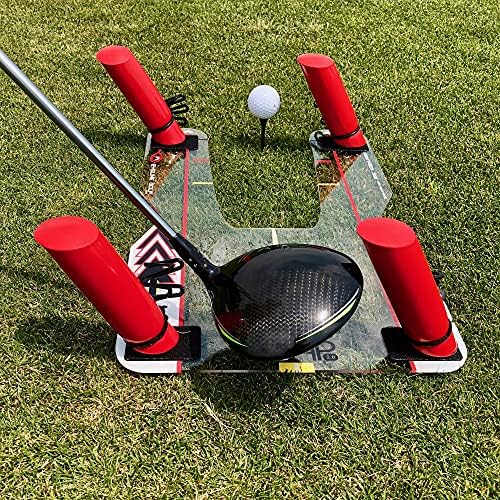 EyeLine Golf Speed Trap 2.0 – Build Confidence and Improve Your Swing with Slice and Hook Corrector- Swing Trainer, Path Aid, Greater Distance – MADE IN USA