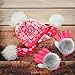 Tatuo DIY Faux Fur Pom Poms Ball with Press Button Removable Fluffy Pompom for Knitting Hats Shoes Scarves Bag Accessories (Popular Mix Colors, 16)