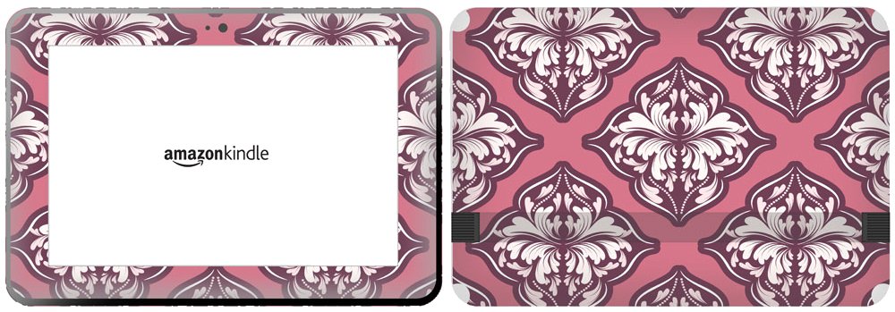 Get it Stick it SkinTabAmaFireHD89_60 Flowers Pattern Design Skin for 8.9-Inch Amazon Kindle Fire HD