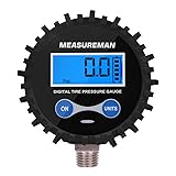 MEASUREMAN 2-1/2" Dial Size Digital Air Pressure