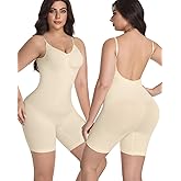 MemoryFlower Tank Bodysuit for Women Tummy Tucker Shapewear Butt Lifter Body Shaper Compression Bodysuit