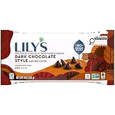 Lily's Chocolate Stevia Sweetened Dark Chocolate Baking Chips, 9 OZ