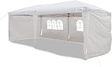 Goutime 3x6m Pop Up Canopy Gazebo Tent with 4 Sidewalls & Wheel Bag view 1