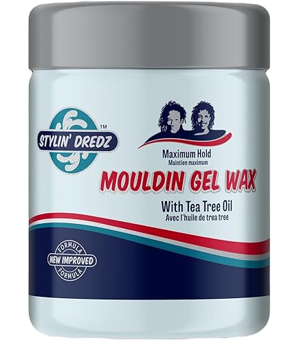 Stylin Dredz Moudin Gel Wax - Maximum Hold - 500mL : Amazon.ca