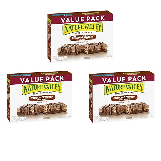 Nature Valley Almond Butter Layered Granola Nut Bars, 13.8