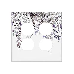 Spshian Decorative Outlet Covers Rustic Purple Sage