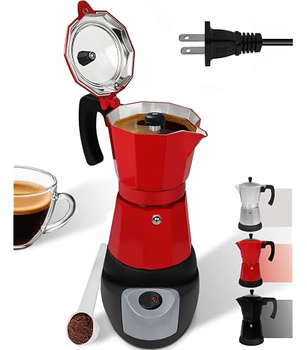 Amazon.com: Guzzini 09720110 Stainless Steel Coffee Pot Mocha