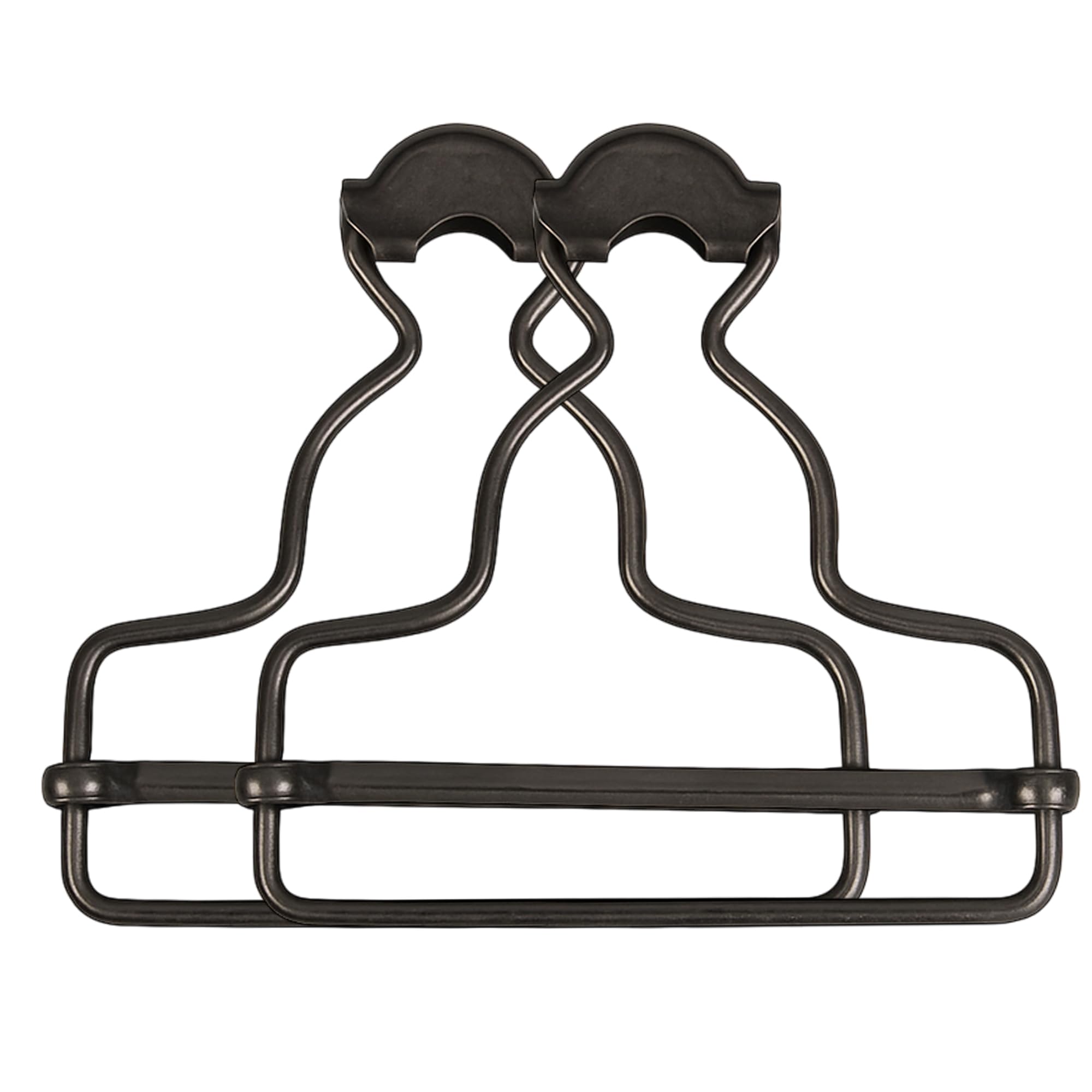 Trimming Shop 42mm Gunmetal Dungaree Buckles – Heavy-Duty Metal Clip Fasteners for Braces, Overalls, Jumpsuits, Kids' Clothing, Handbags & DIY Workwear Projects, 2pcs