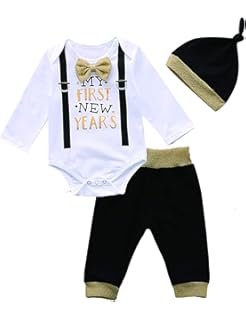 my first new year baby boy outfit