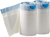 Waylyee Disposable Commode Liner 40 Pack Universal Portable Bags for Bedside view 6
