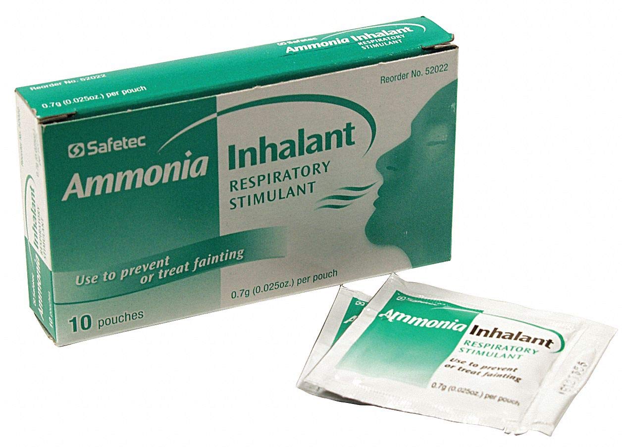 Ammonia Inhalant Wipe, PK10