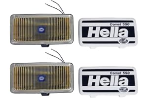 Hella 550 Performance Off-Road Amber Fog Light Kit for Pickup Trucks, SUV, 4x4, Jeep, Tractors / 005700681