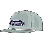 Vineyard Vines Garment Wash Surf Patch Canvas 5 Panel, Moonshine, onesz