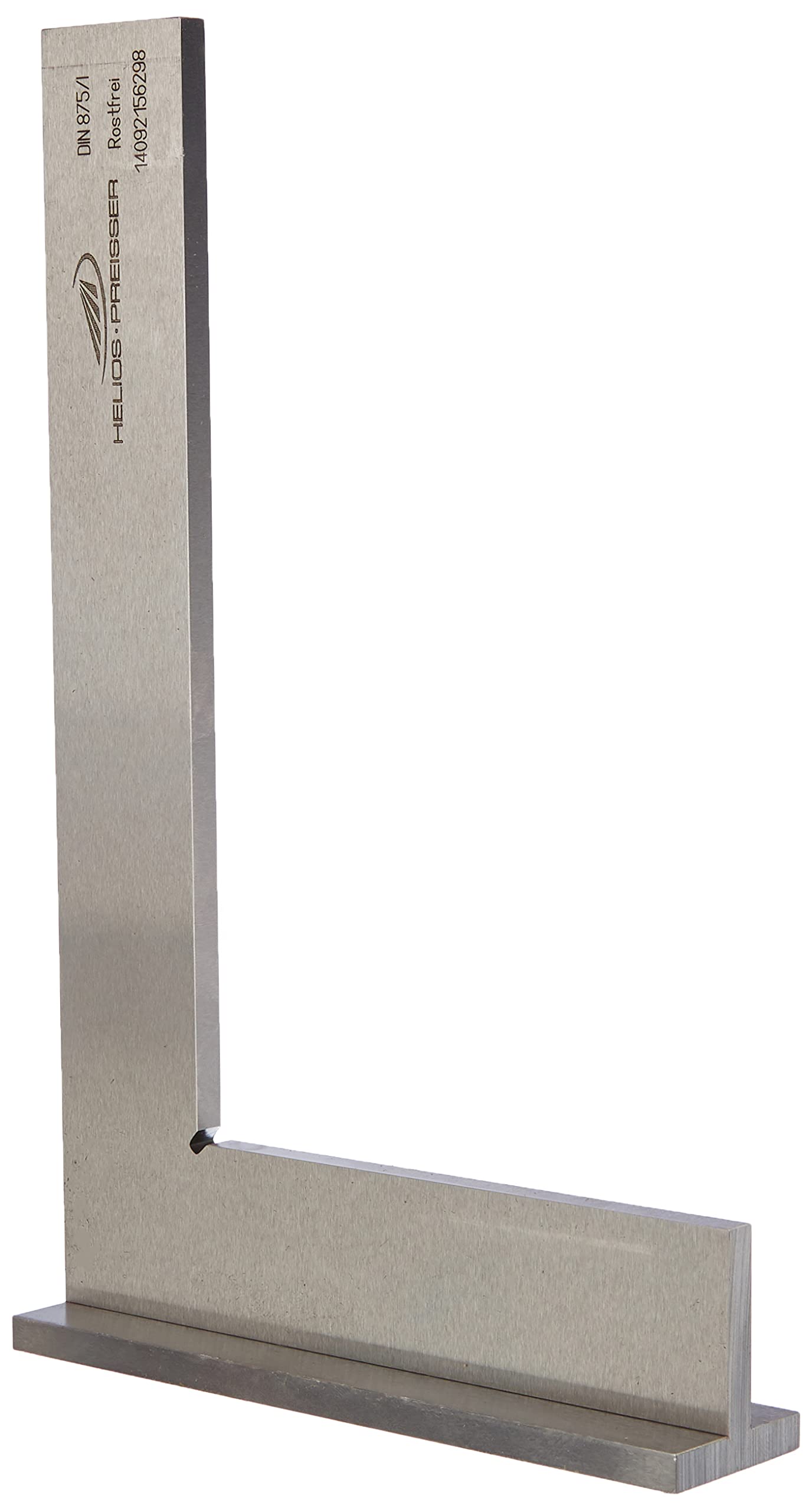 HELIOS-PREISSER Anschlagwinkel rostfrei, DIN 875/1 200 x 130 mm