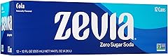 Zevia Zero Sugar Soda, Cola, 12 Ounce Cans (Pack of 12)