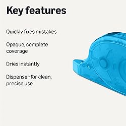 Amazon Basics White-Out Correction Tape with