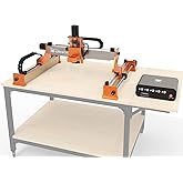 FoxAlien XE-Ultra Core Desktop CNC Router Machine, 17x17in Active Area with NEMA 23 Closed-Loop Stepper Motor, Large Benchtop Engraving &amp; Milling Machine for Wood, Aluminum, Carbon Fiber DIY Projects