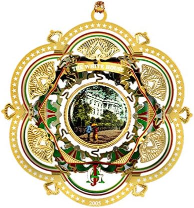 2005 White House Christmas Ornament, The South Facade