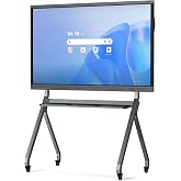 Shiarffe X5 Smart Board 65 Inch 4K Interactive Whiteboard | 8GB RAM + 128GB Storage, All-in-One Touchscreen Monitor, Built-in 48MP Camera, Mics and Speaker, Board Only