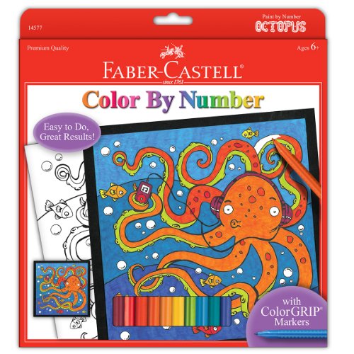 Faber-Castell - Color by Number Octopus