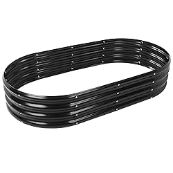 YSEJOMP 60X32X12 Inches Oval Galvanized Metal