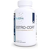 NuEthix Formulations Estro-Cort Anti-Estrogen Nutritional Support Dietary Supplement, 120 Capsules