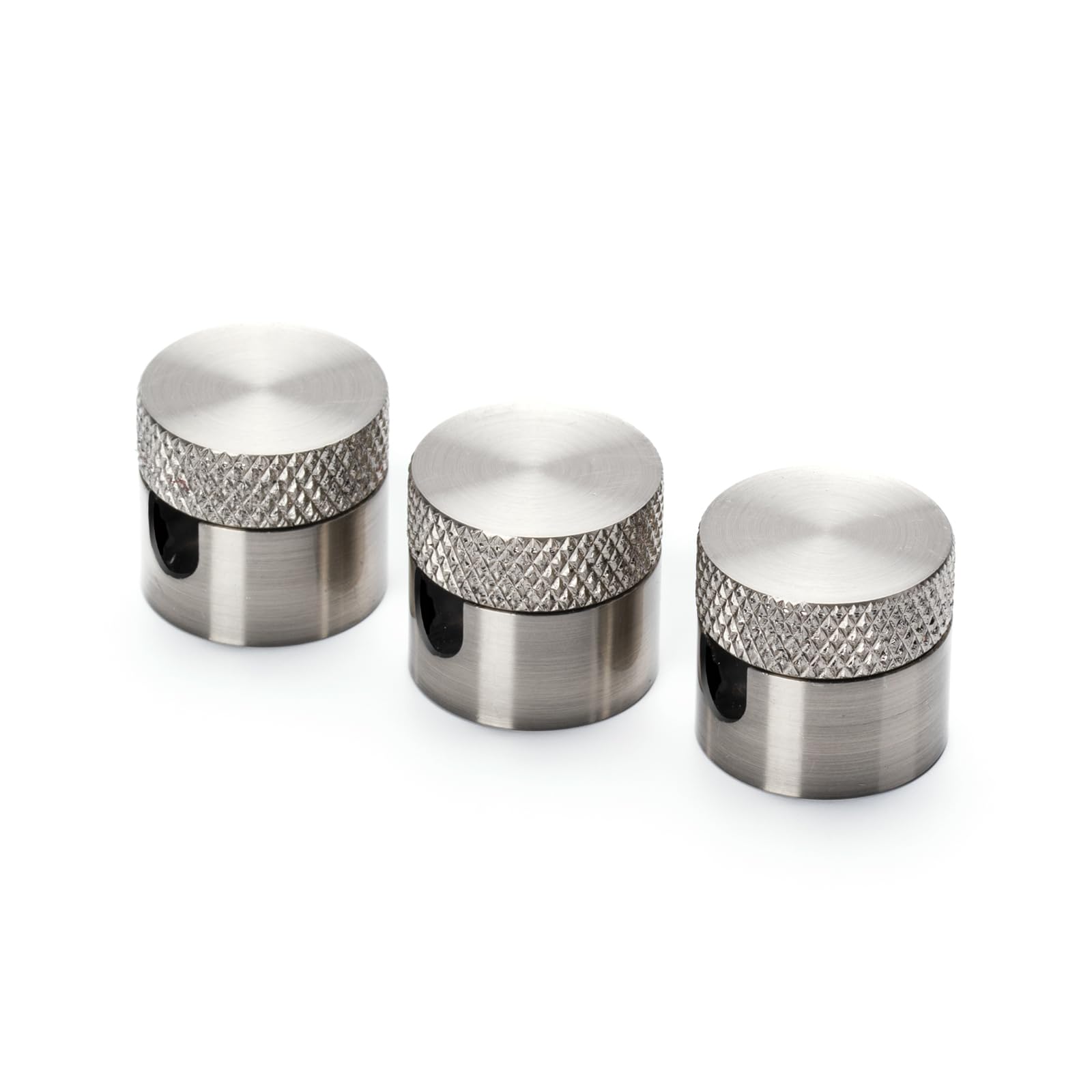 ORION LIGHTSTYLE Wall and Ceiling Pins (Pack of 3) (Diameter 19 mm), Height 18 mm, Cable Holder as Ceiling Fastening for Textile Cables, Nickel