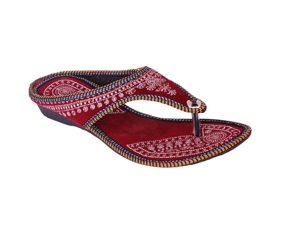 indcrown women's ethnic footwear