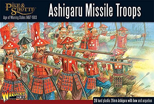 Pike And Shotte Ashigaru Missile Troops Box - Plastic
