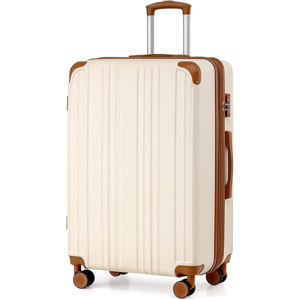 Amazon.com | Kono Expandable 28 Inch Large Checked Luggage: ABS+PC