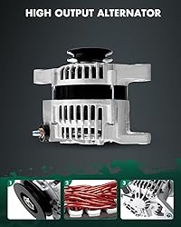 SCITOO Alternator Replacement for Nissan for