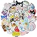 Cat Stickers for Kids Girls Adults Cute Animal Waterproof Vinyl Stickers for Water Bottle Laptop Scrapbook Luggage Skateboard Bicycle Car Decals 50pcs