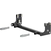 CURT 70102 Custom Tow Bar Base Plate Brackets for Dinghy Towing, Select Jeep Wrangler JK
